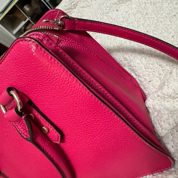 Kate Spade pink ruby Mulberry Street Lise satchel - Picture 3 of 5
